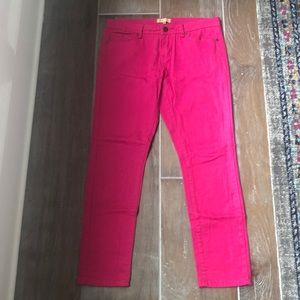 Pink jeans